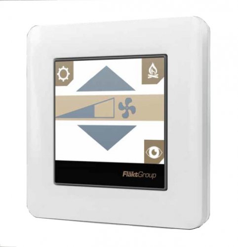Fläkt Woods Curo Touch Kontrollpanel