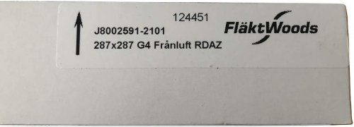 Ventilationsfilter RDAS